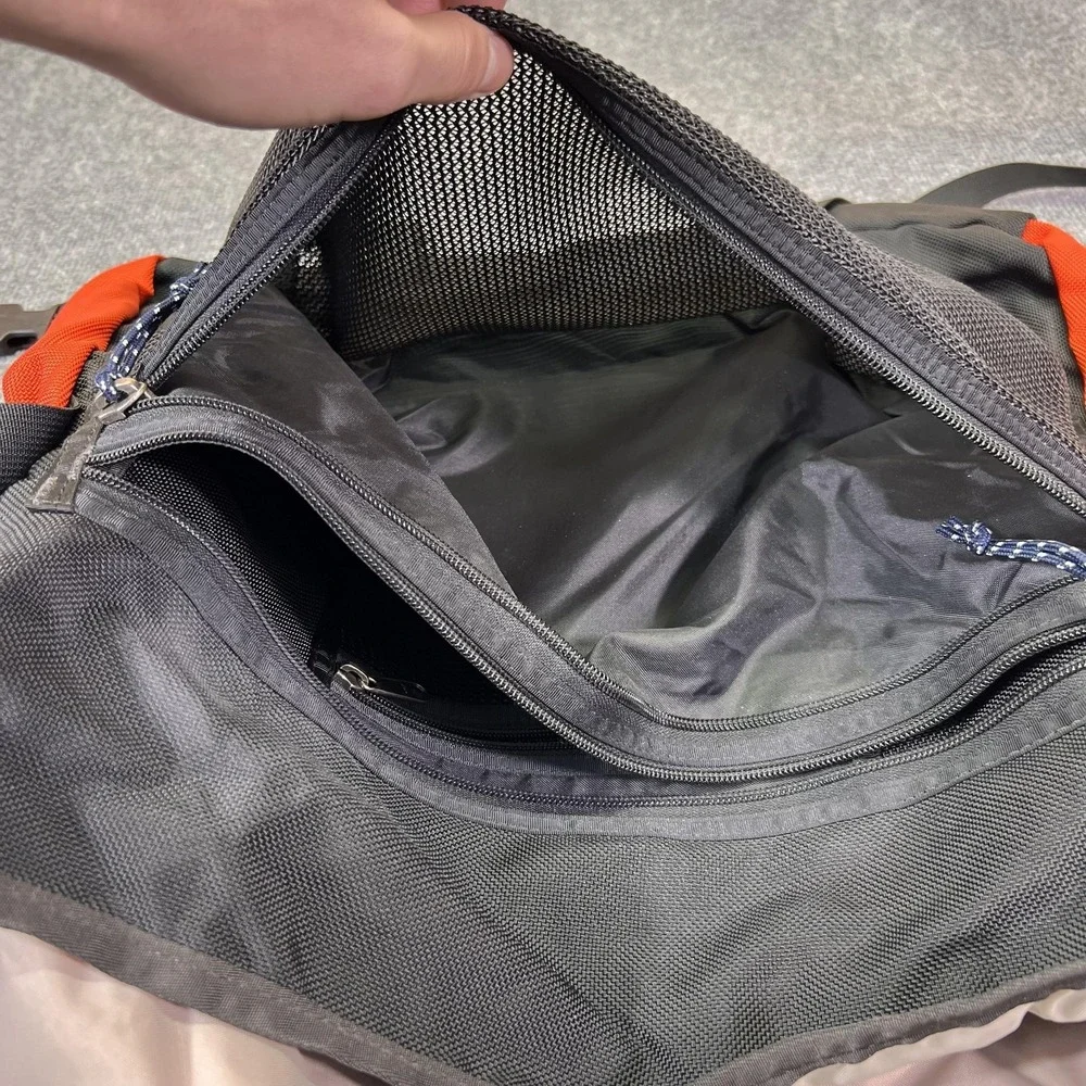 Vintage Patagonia Critical Mass Messenger Bag Orange Reflective Strap Travel